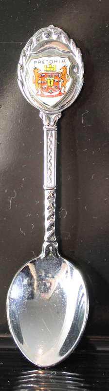 Souvenir tea spoon - Pretoria