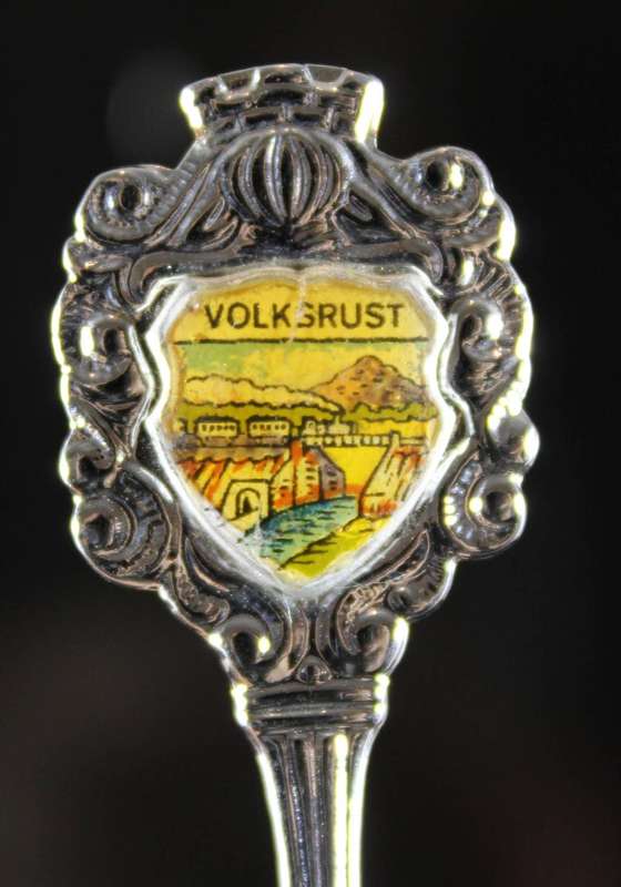 Souvenir tea spoon - Volksrust