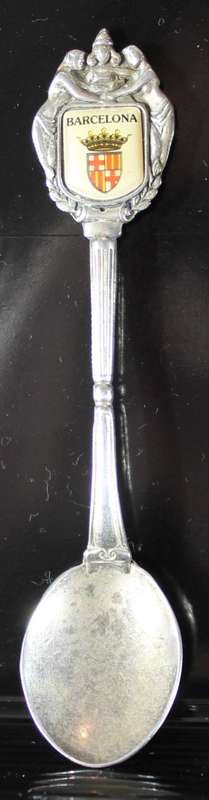 Souvenir tea spoon - Barcelona
