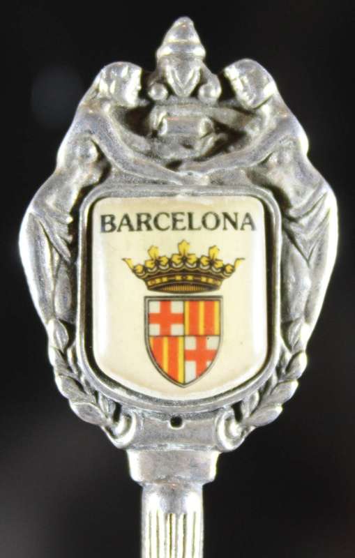 Souvenir tea spoon - Barcelona