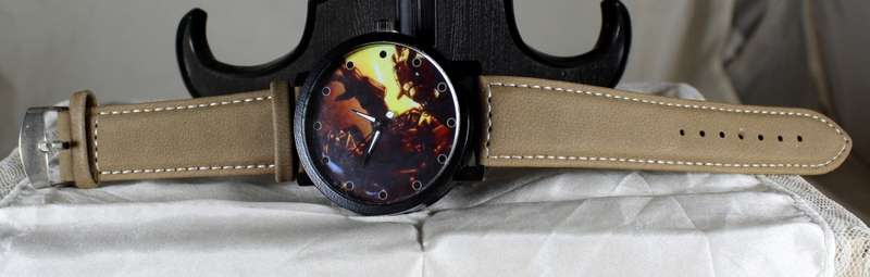 Star Wars watch - brown strap