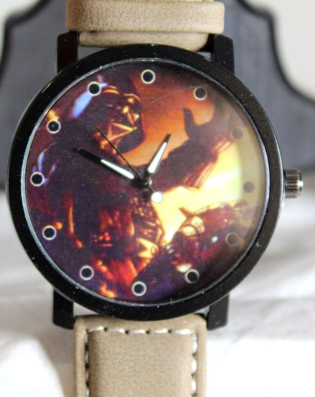 Star Wars watch - brown strap