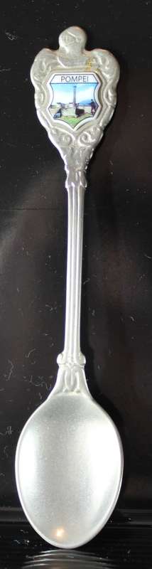 Souvenir tea spoon - Pompei
