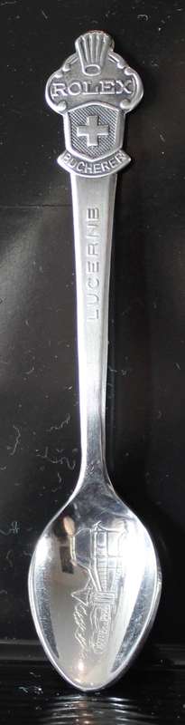 Souvenir Tea Spoon - Rolex - Lucerne - Beautiful! - Low Price!! - Bid Now!!!
