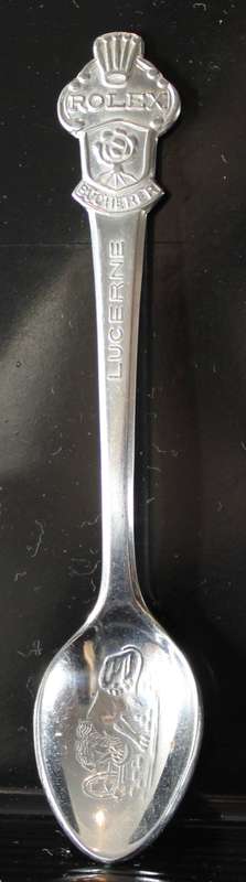Souvenir Tea Spoon - Rolex - Lucerne - Beautiful! - Low Price!! - Bid Now!!!