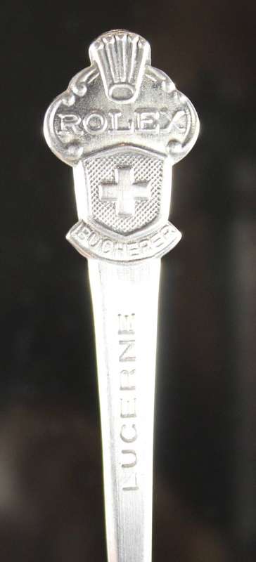 Souvenir Tea Spoon - Rolex - Lucerne - Beautiful! - Low Price!! - Bid Now!!!