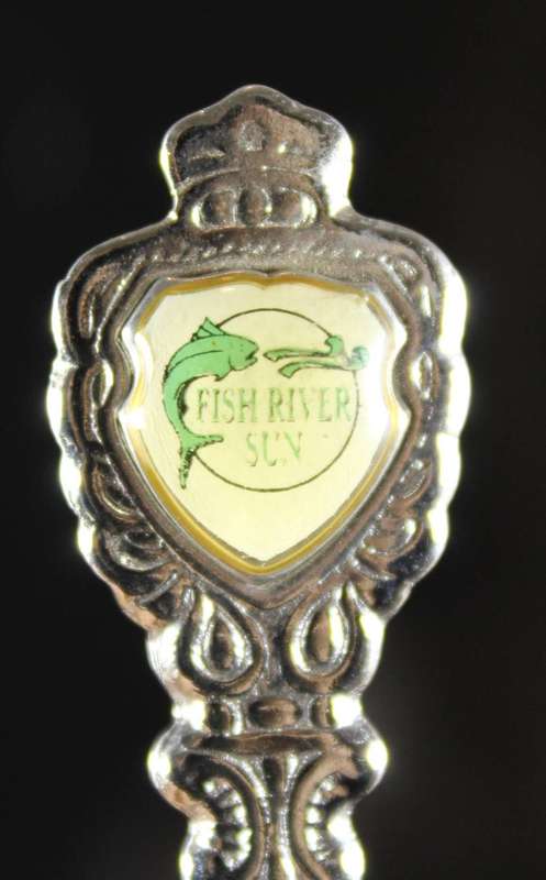 Souvenir tea spoon - Fish River Sun