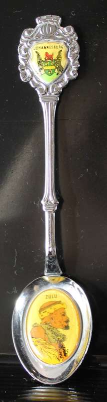 Souvenir tea spoon - Johannesburg