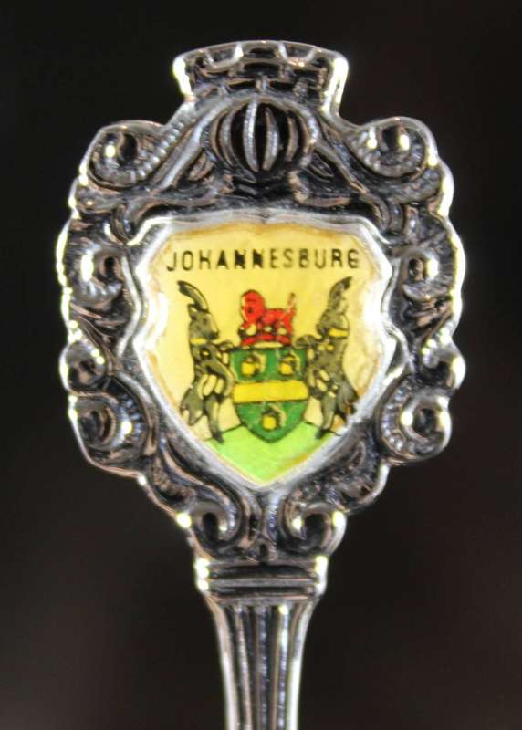Souvenir tea spoon - Johannesburg