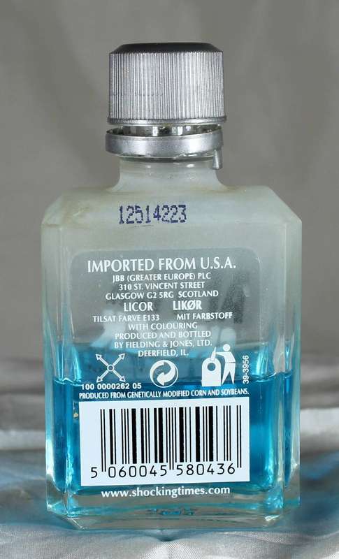 Mini liquor bottle - After Shock - Citrus liqueur (50ml)