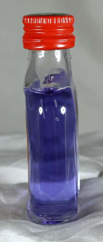 Mini liquor bottle - Bug blue - Shooter (20ml)