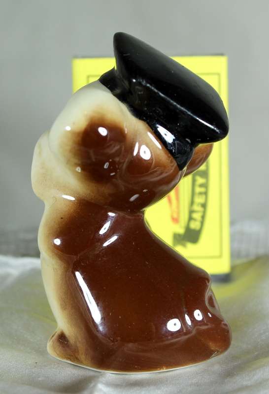 Vintage porcelain mouse - graduation student