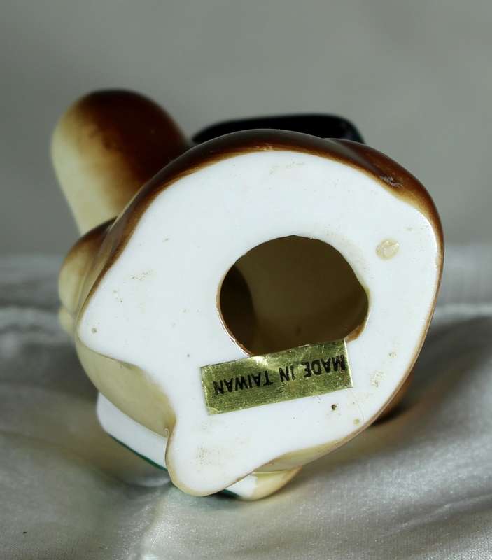 Vintage porcelain mouse - graduation student