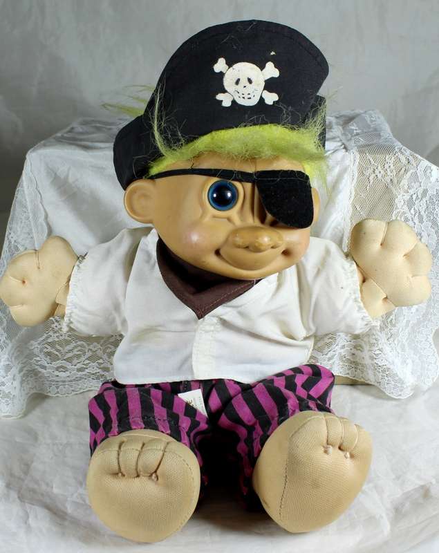 Russ plush soft boy troll - Sinbad pirate