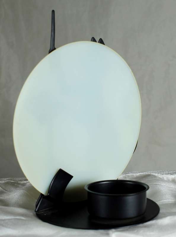 Matte Black Cat - Conductor - Tealight