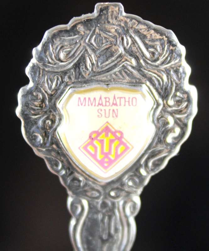 Souvenir teaspoon - Mmabatho Sun