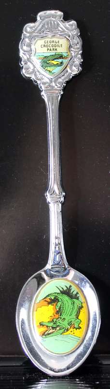 Souvenir teaspoon - George Crocodile Park