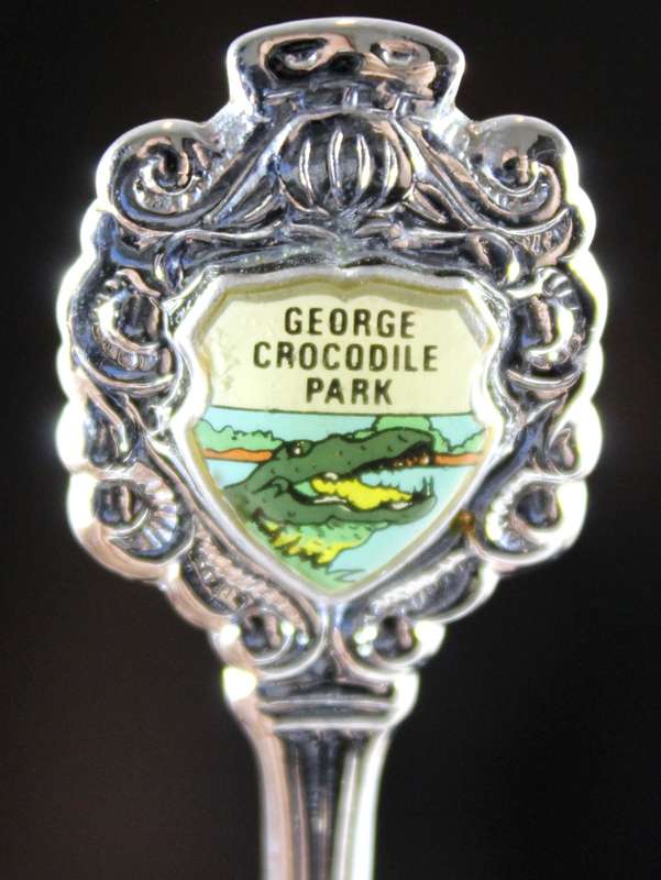 Souvenir teaspoon - George Crocodile Park