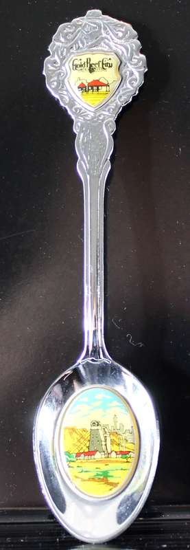 Souvenir teaspoon - Gold Reef City