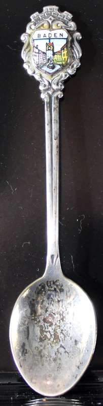 Souvenir teaspoon - Baden