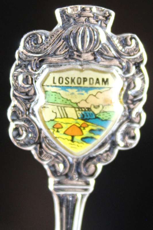 Souvenir teaspoon - Loskopdam