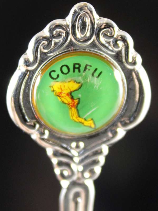 Souvenir teaspoon - Corfu