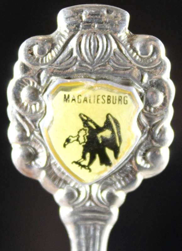 Souvenir sugar spoon - Magaliesburg