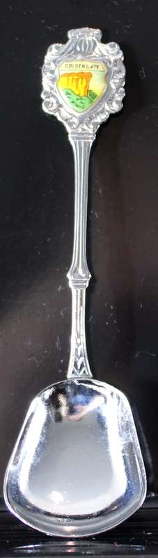 Souvenir sugar spoon - Golden Gate
