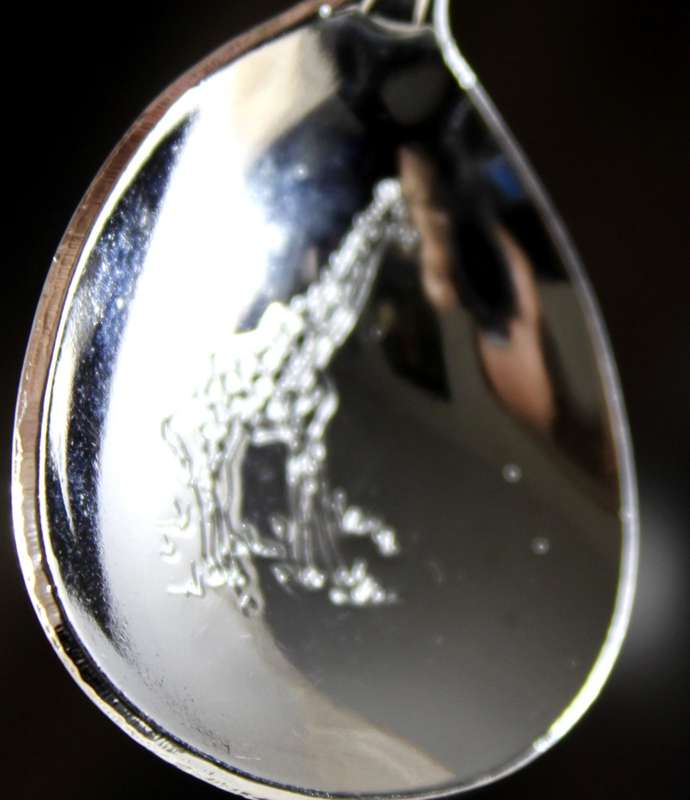 Souvenir sugar spoon - Tweeling - Giraffe