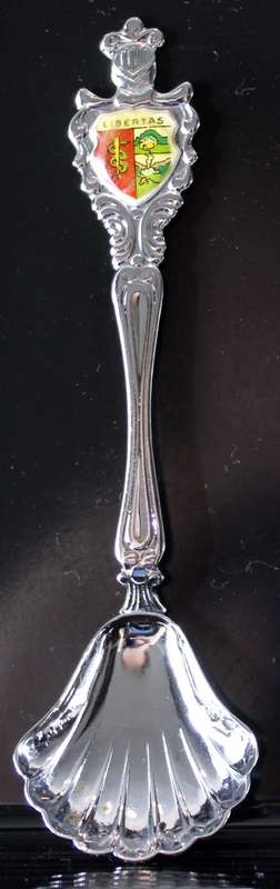 Souvenir sugar spoon - Libertas