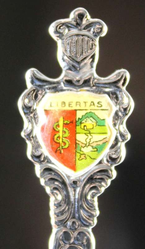 Souvenir sugar spoon - Libertas