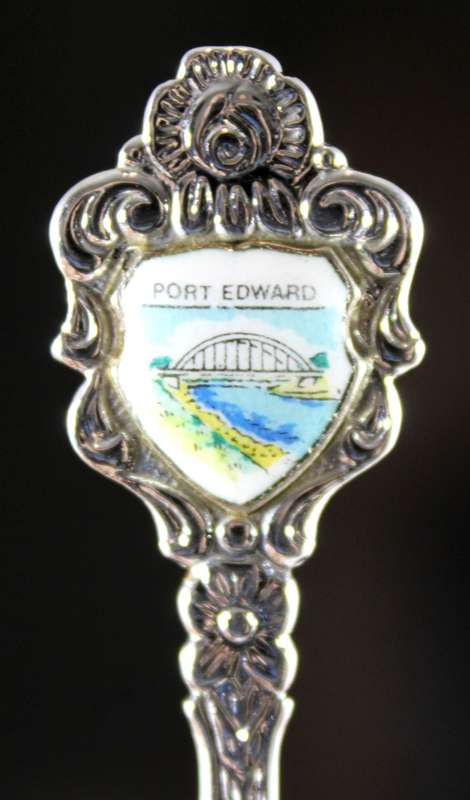 Souvenir sugar spoon - Port Edward