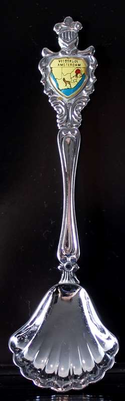 Souvenir sugar spoon - Veldskool Amsterdam
