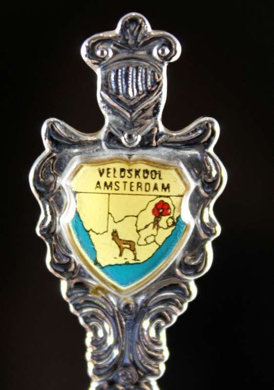 Souvenir sugar spoon - Veldskool Amsterdam