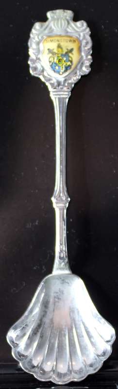 Souvenir sugar spoon - Simonstown