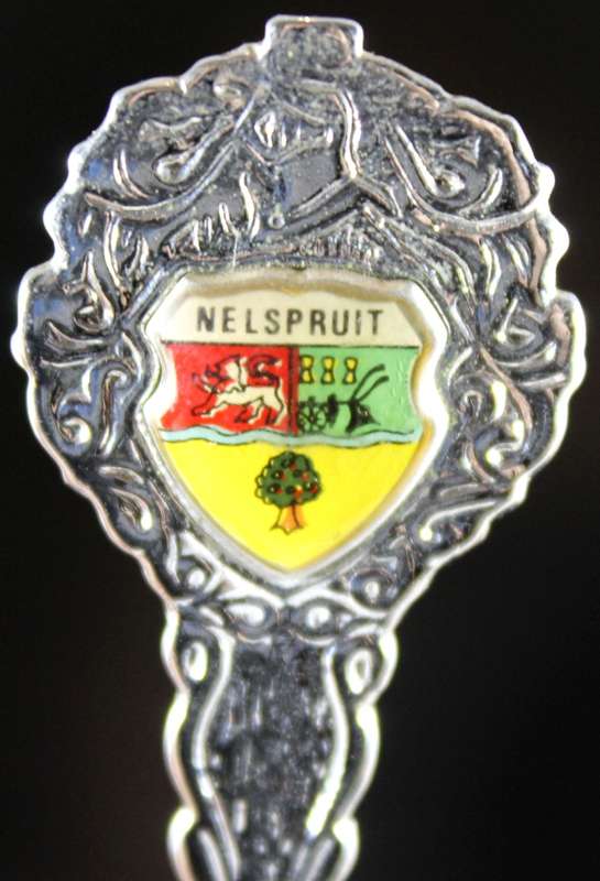 Souvenir sugar spoon - Nelspruit