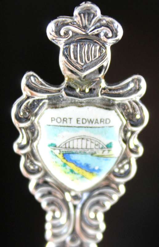 Souvenir sugar spoon - Port Edward