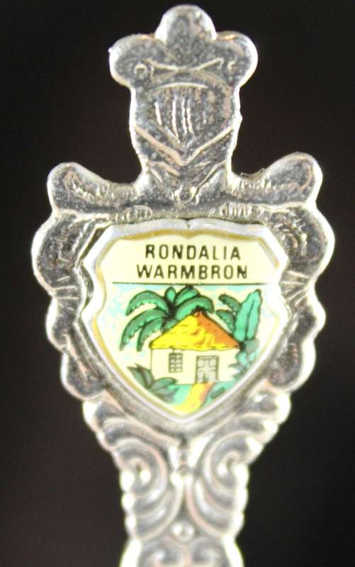 Souvenir Sugar Spoon - Rondalia Warmbron