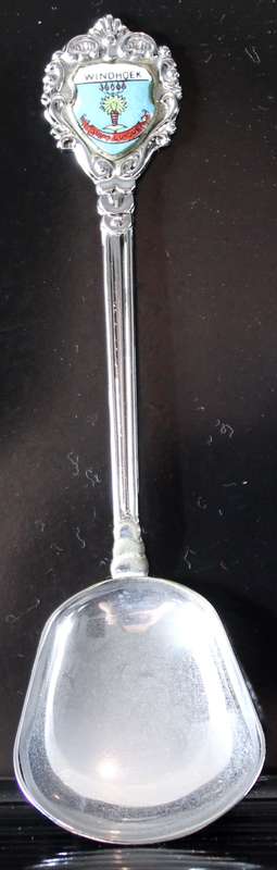 Souvenir sugar spoon - Windhoek