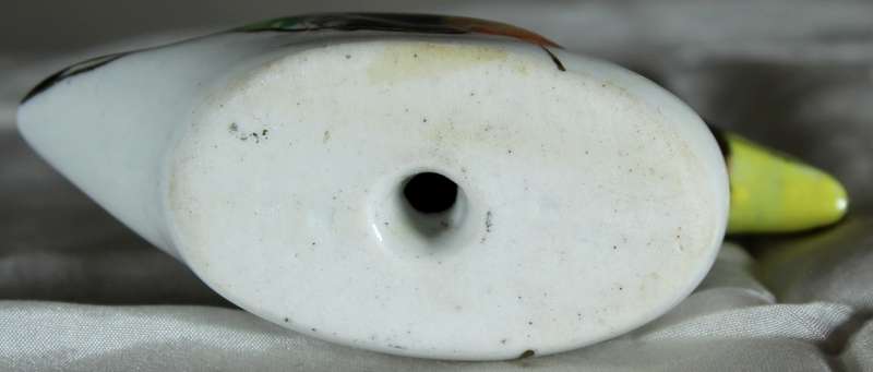 Small porcelain duck