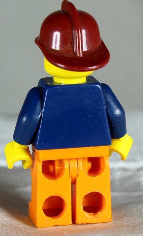 Lego mini figurine - Construction worker (CTY1435)