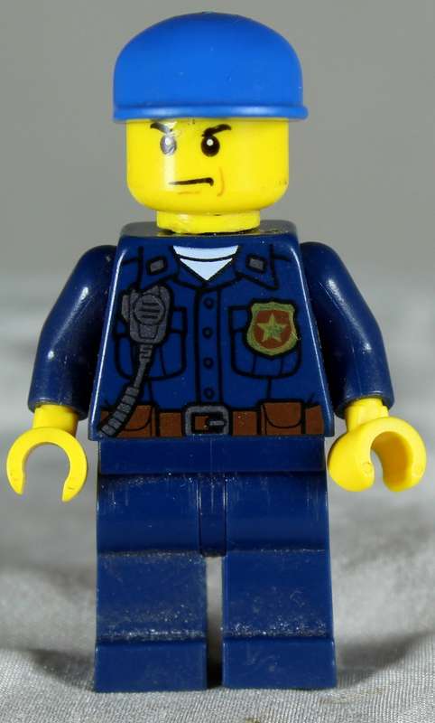 Lego mini figurine - Patrolman - World city (WC004)