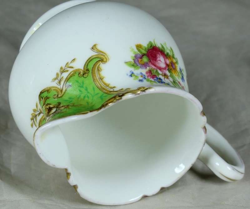 Shelley - Du Barry green - creamer