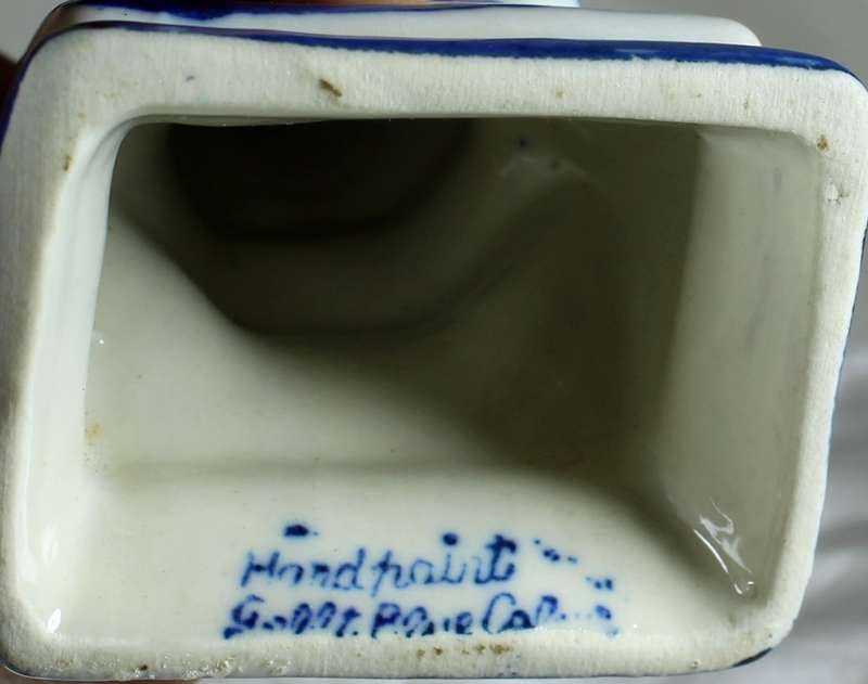 Blue & white windmill