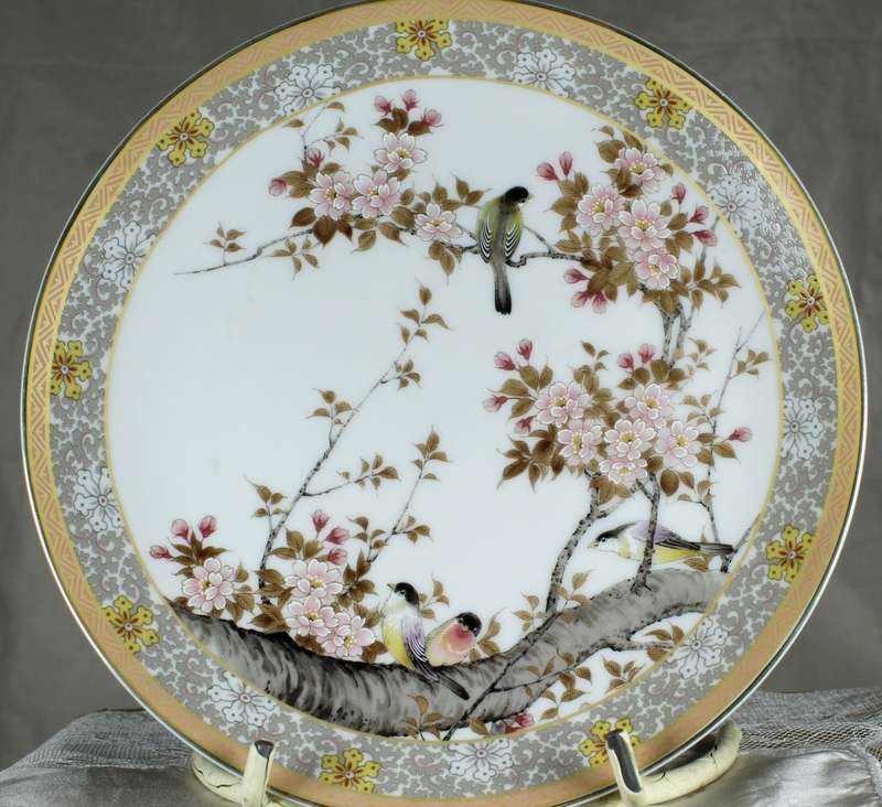 Imari style display plate