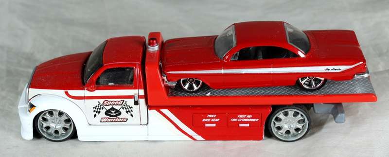 Maisto - Metal Movers - Holler Flatbed + `61 Impala - Act Fast!!! BID NOW!!!