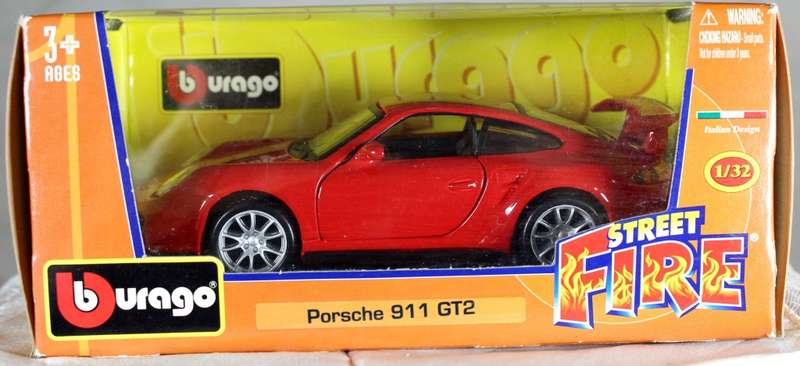 Burago - Street Fire - Porsche 911 GT2 - Act Fast!!! BID NOW!!!