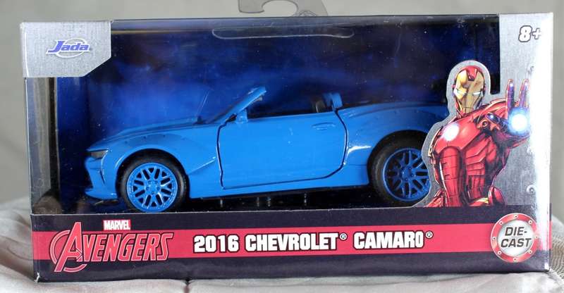 Jada - Marvel Avengers - 2016 Chevrolet Camaro - Blue Convertible