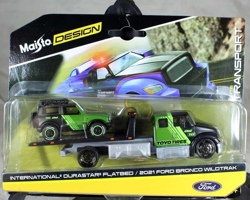 Maisto - Design - International Durastar Flatbed - 2021 Ford Bronco