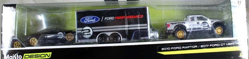 Maisto - Design - 2010 Ford Raptor - 2017 Ford GT Heritage
